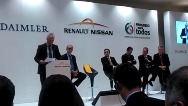 Daimler-Renault Nissan construirán planta en México смотреть онлайн