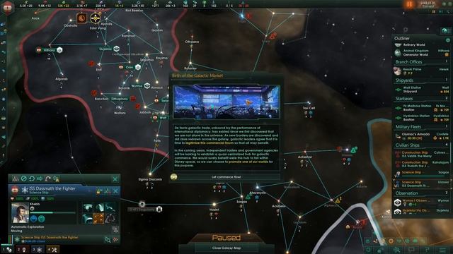 Stellaris 2.2 Le Guin | MegaCorp | Part 10 | Profits смотреть онлайн