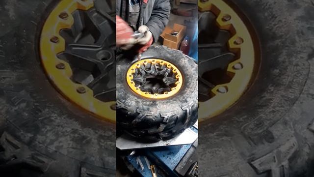 Разбор колеса Квадроцикла с Бедблоками смотреть онлайн