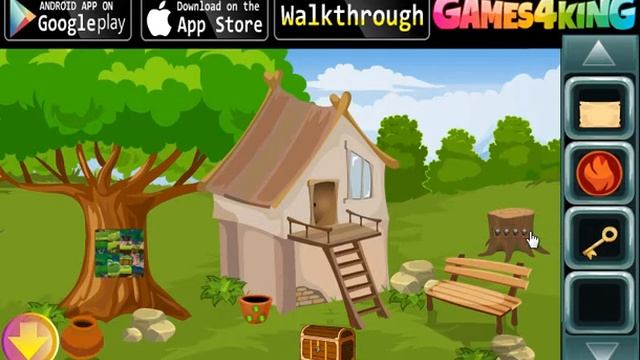 Squirrel Rescue Game Walkthrough [Games4King] смотреть онлайн