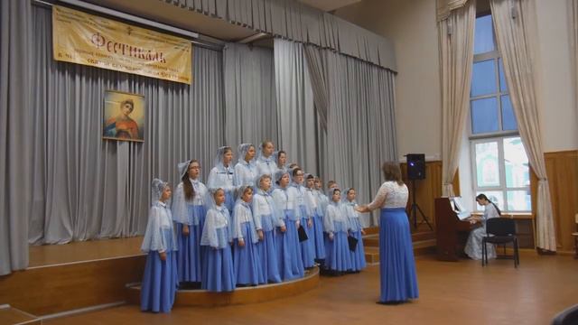 Выступление детского приходского хора на фестивале св. Екатерины (07.12.2015) смотреть онлайн