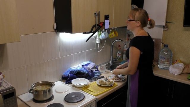 ВЛОГ//25 августа//НАШЕ МЕНЮ НА ДЕНЬ//ГОТОВЛЮ ЛЕНОЧКИН ЛЮБИМЫЙ КУРИНЫЙ СУП//ОТВЕТЫ НА КОММЕНТАРИИ