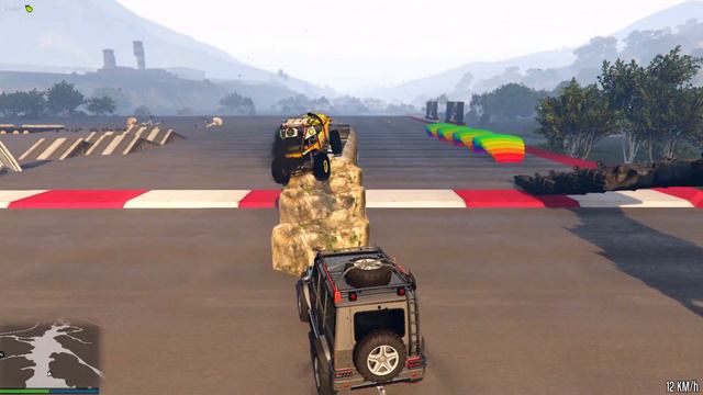 Твоя подвеска будет плакать на этой трассе .. GTA Online 12+ смотреть онлайн