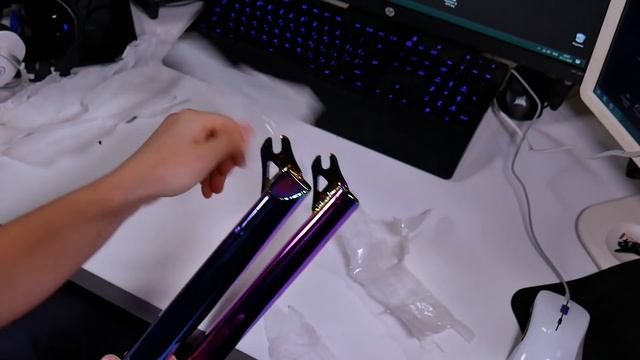 BMX с Aliexpress #5 Oilslick вилка (DARE BMX) смотреть онлайн