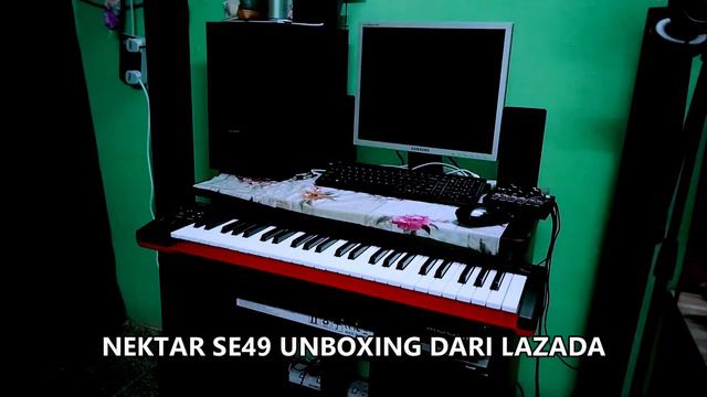 NEKTAR SE49 UNBOXING/ REVIEW DARI LAZADA (MIDI CONTROLLER)