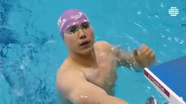 World Aquatics Swimming World Cup Series 100m Breaststroke - Haiyang Qin V Adam Peaty 6 Oct 2023