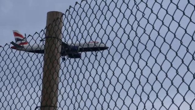 British Airways Landing At The Larnaca Airport (LCA)