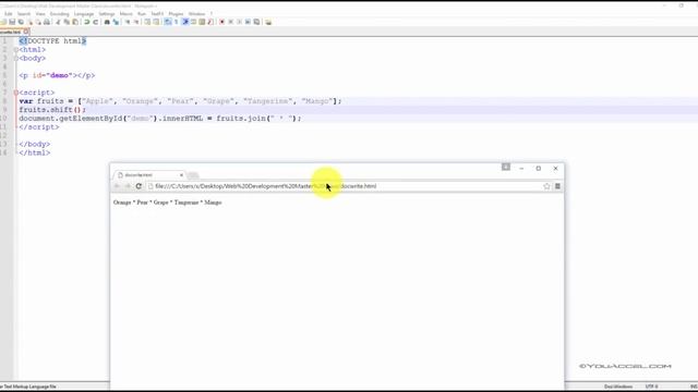 JavaScript Arrays Pop -Push-Shift-Unshift (HTML, CSS, JAVASCRIPT) #HTML #CSS #JAVASCRIPT смотреть онлайн