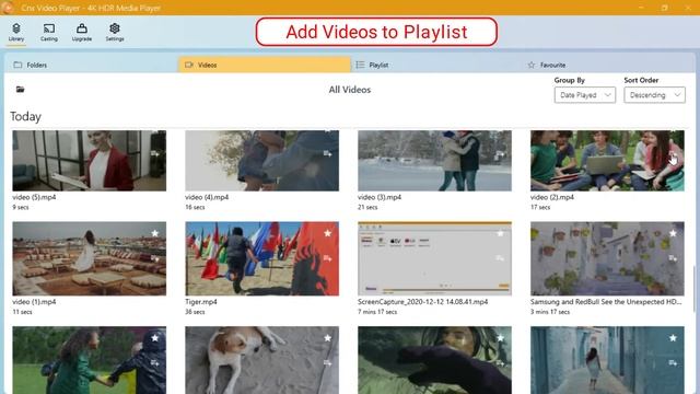 Top 2021 Media Player for Create & Manage Playlist | 4K UHD Video player | #cnxplayer смотреть онлайн