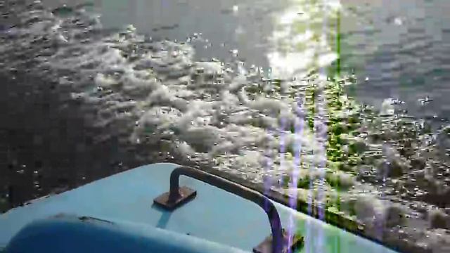 Yamaha 6 (8) DMHS + 4m glass boat @ 27 km/h смотреть онлайн
