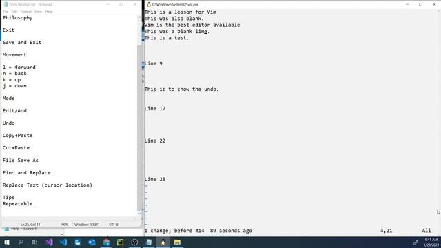 Linux Vim for Windows Users смотреть онлайн