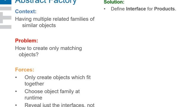 The Abstract Factory Design Pattern смотреть онлайн