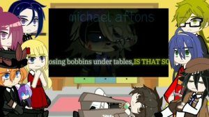 bsd react to afton || FNAF ||蒼淵CA