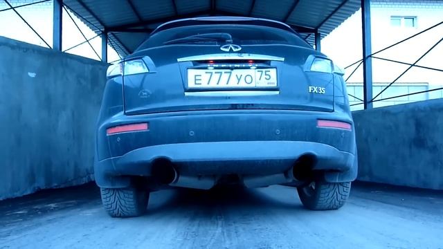 Выхлоп INFINITI FX 35 смотреть онлайн