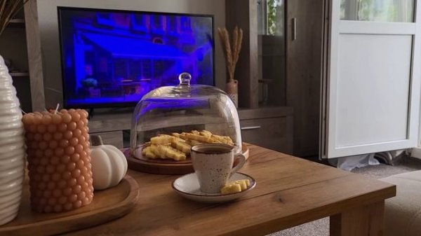 Hello autumn ? | cozy rainy day, butter cookies, walking, cooking