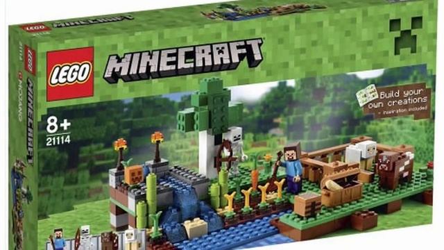 LEGO Minecraft Set Pictures Revealed 2015 смотреть онлайн