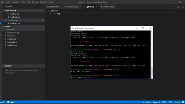 Learn Git & GitHub Tutorial Course - Video No 11 - How to Ignore ? смотреть онлайн
