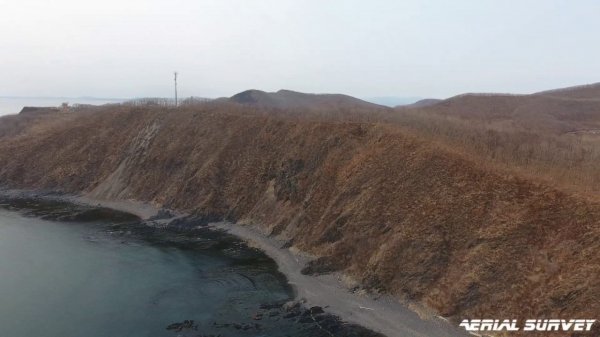 аэросъемка в находке / мыс скалистый