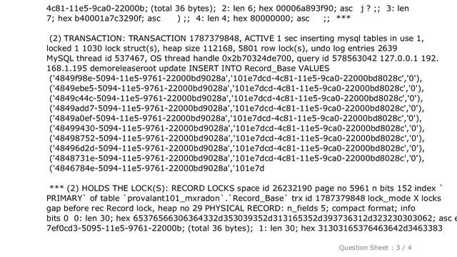 MySQL : Deadlock in MySQL due to Insert by multiple threads смотреть онлайн