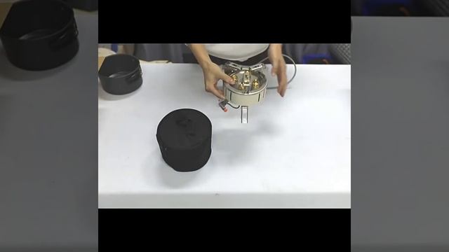 Складная туристическая газовая горелка 3853, походная портативная смотреть онлайн