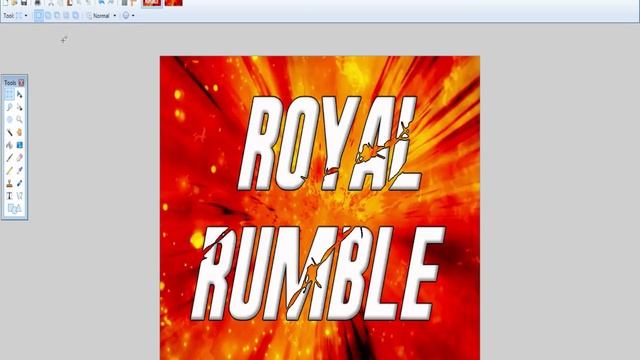 Making The Official WCF Royal Rumble Logo... смотреть онлайн