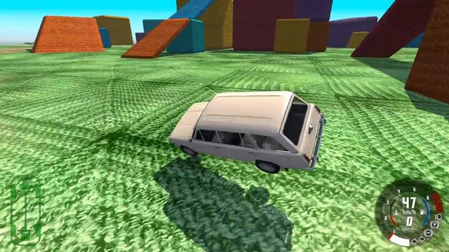 ЗАЛЕТЕЛ В ПАСТЬ КИТА И ОБЗОР УНИВЕРСАЛА КОПЕЙКИ В BeamNG.Drive смотреть онлайн