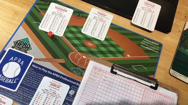 APBA Baseball Master Game tutorial series - SINGLE with Bases Loaded play variations смотреть онлайн