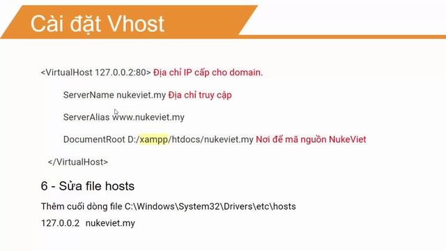 Bài 3: Hướng dẫn sử dụng Vhost смотреть онлайн