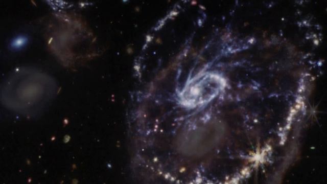 Cartwheel Galaxy | James Webb Telescope смотреть онлайн