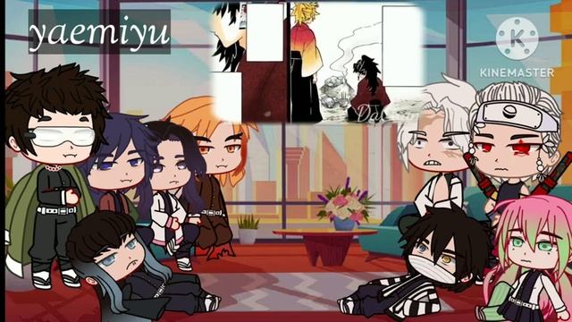 Hashira's React To Yoriichi Tsugikuni  | ⚠️REMAKE⚠️ | GC | Demon Slayer | Part 2