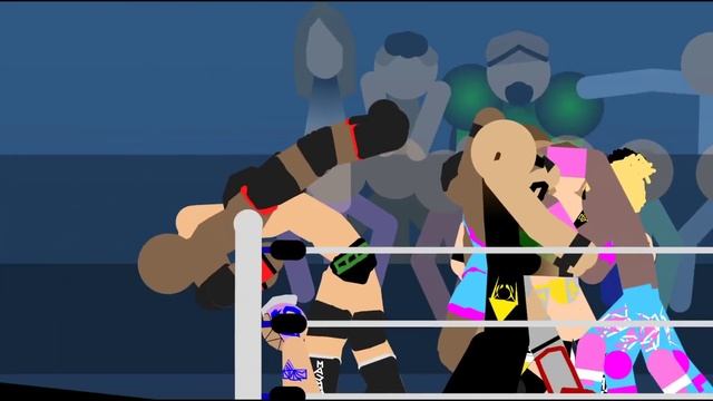 WWE Battle Royal (Stick Nodes) смотреть онлайн