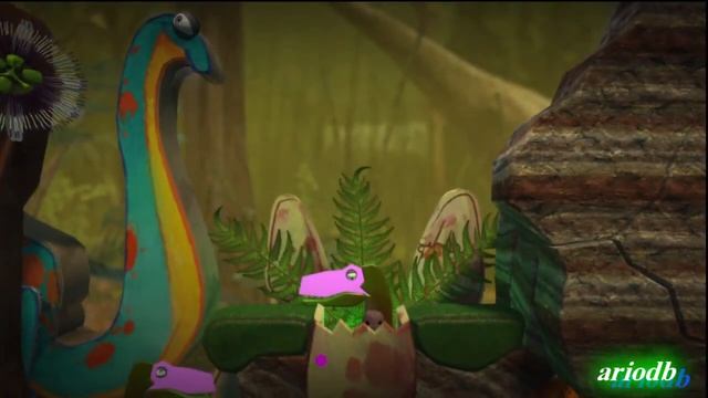 Little Big Planet 2 Sackboys Prehistoric Moves Gameplay ITA Playstation Move смотреть онлайн