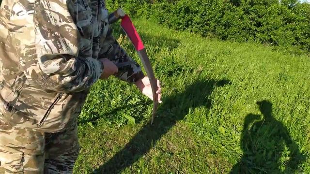 Литовка,- от покупки до дела.   Часть 7.     Испытание