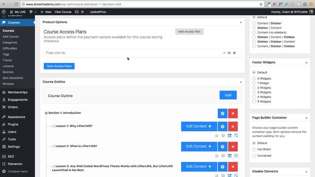 How To Create An Online Course Using WordPress And LifterLMS смотреть онлайн