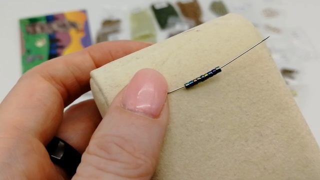 Зелёная птичка. SWAROVSKI. TOHO. MIYUKI. Часть 2. смотреть онлайн