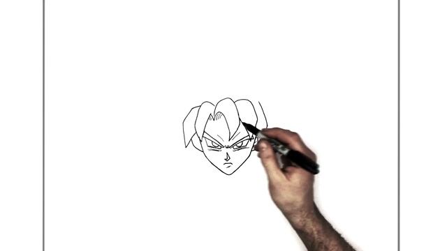 How To Draw Goku (SSj Blue) | Step By Step | Dragonball смотреть онлайн