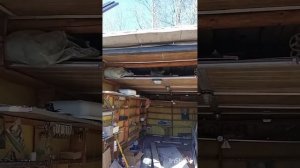 Демонтаж старых ворот, расширение проема, сварка новых ворот