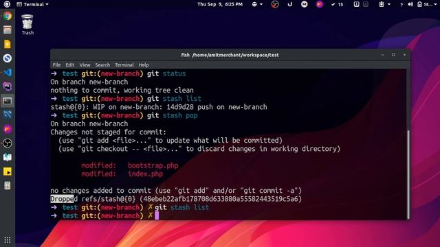 An introduction to Git Stash смотреть онлайн