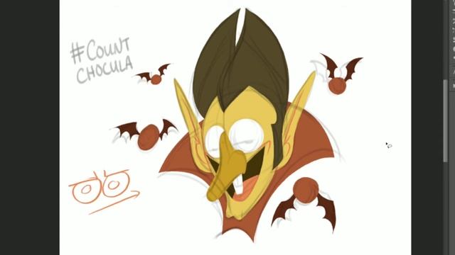 ✎ Count Chocula | #Sketch_Dailies | Photoshop Sketch смотреть онлайн