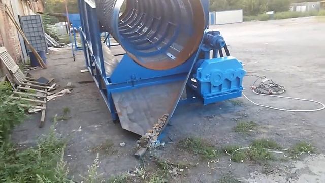 Барабанный грохот. Троммель 4515. Просеиватель грунта.