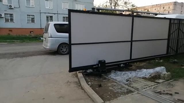 Установка автоматических ворот. смотреть онлайн