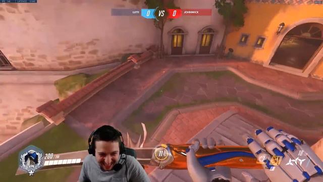 LUTTI ME DÉFIE EN 1v1 OVERWATCH смотреть онлайн