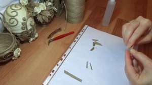 DIY- Заколка из джута с розами/Бижутерия из Джута "ЕВА"/Пластика из джута/@evadusheva©2020.