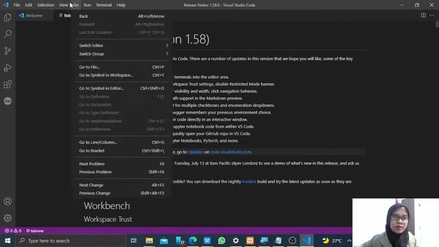 Cara Install Visual Studio Code 1.58.0 (64 Bit) dan Memasang Extensions Pada Visual Studio Code смотреть онлайн