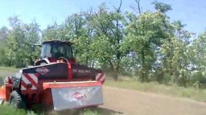 мтз1523+косилка плющилка KUHN
