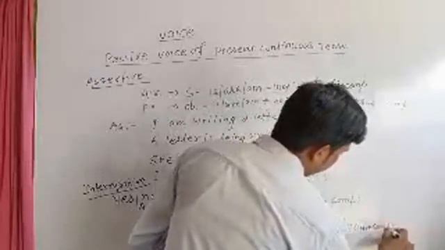 Part -3||Voice |Passive voice of present Continuous Tense||active to passive voice|| By Munna Kuma смотреть онлайн