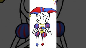 Я перерисовал Помни из Удивительного Цифрового Цирка #удивительный_цифровой_цирк #уцц