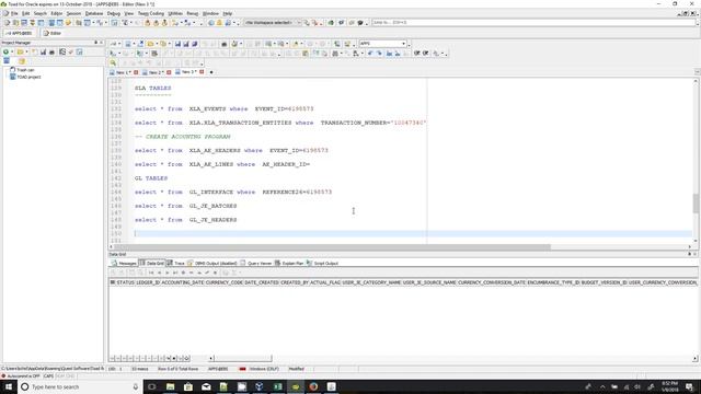 O2C CYBLE ORACLE APPS R12 BACKEND TABLES AR SLA GL - PART 2 смотреть онлайн