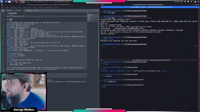 HackTheBox - Starting Point - Pathfinder - Walkthrough смотреть онлайн
