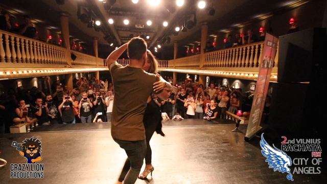 Luis y Andrea [ Premio - Romeo Santos ] @ Vilnius Bachata Festival смотреть онлайн